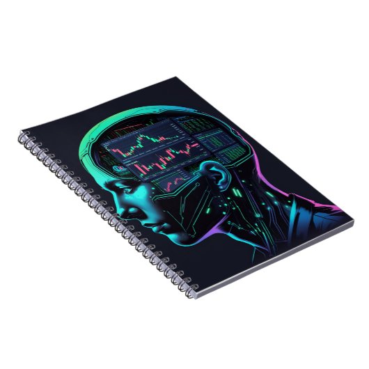 Trading Mind Power Notebook - Chart Your Success i ノートブック (右側)