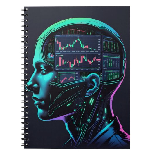 Trading Mind Power Notebook - Chart Your Success i ノートブック (正面)