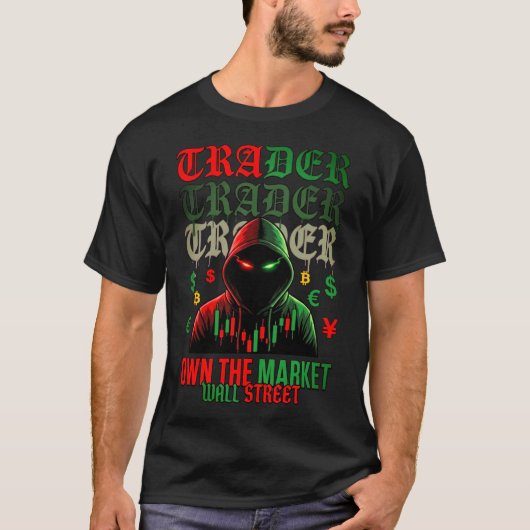 Trading Mystery Character Red Green Candle Tシャツ (正面)