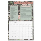 Traditional 1962 Missal Catholic Liturgical  カレンダー (1月 2026)