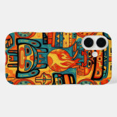 TRADITIONAL AMERICAN INDIAN ART Case-Mate iPhoneケース (裏面 (横))
