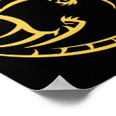 Traditional Art Chinese New Year 2022 Year Of The  ポスター (角)