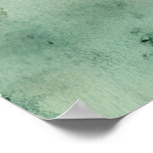 Traditional Asian lanterns hanging from the branch ポスター (角)