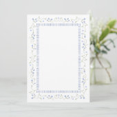 Traditional Blue | グリーティングカード (スタンド正面)