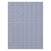 Traditional Blue Vichy Christmas テーブルクロス (正面)