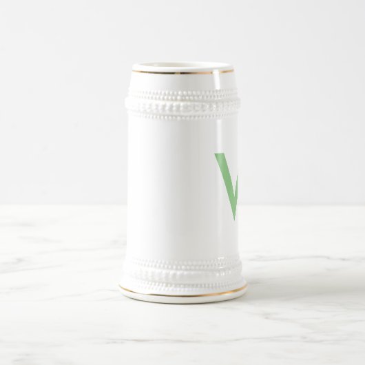 traditional ceramic beer stein ビールジョッキ (中央)