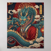 Traditional Chinese Dragon Poster ポスター (正面)