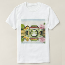 Traditional Chinese landscape Tシャツ