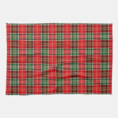 Traditional Christmas Plaid キッチンタオル (横)