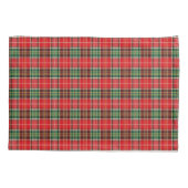 Traditional Christmas Plaid 枕カバー (裏面)
