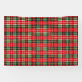 Traditional Christmas Plaid 横断幕