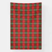 Traditional Christmas Plaid 横断幕 (縦)