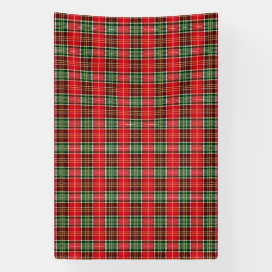 Traditional Christmas Plaid 横断幕 (縦)