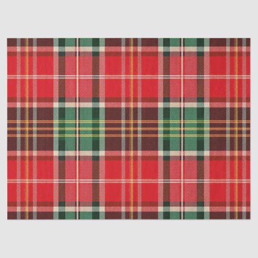 Traditional Christmas Plaid 薄葉紙 (正面)