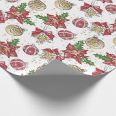 Traditional/Classic Christmas Ornaments ラッピングペーパー (角)