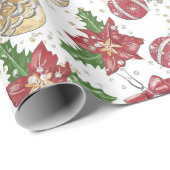 Traditional/Classic Christmas Ornaments ラッピングペーパー (ロールコーナー)