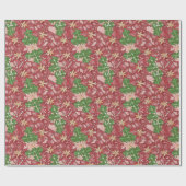 Traditional/Classic Christmas Ornaments ラッピングペーパー (フラット)