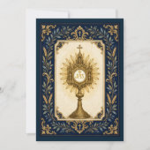 Traditional Eucharistic Monstrance Communion 招待状 (正面)