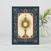 Traditional Eucharistic Monstrance Communion 招待状 (スタンド正面)
