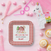Traditional Farm Theme Birthday Paper Plates ペーパープレート (パーティー)