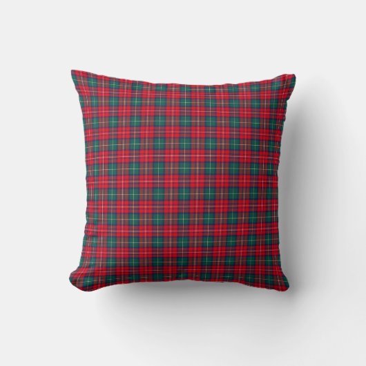 Traditional Festive Tartan クッション (正面)