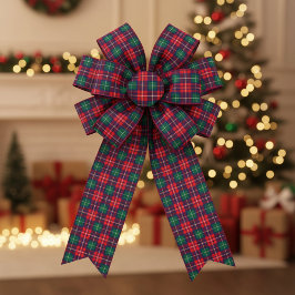 Traditional Festive Tartan グログランリボン