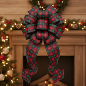 Traditional Festive Tartan サテンリボン