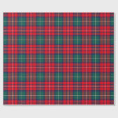 Traditional Festive Tartan ラッピングペーパー (フラット)