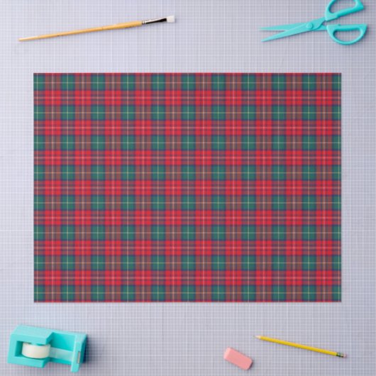 Traditional Festive Tartan 薄葉紙 (クラフト)