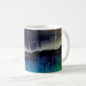 Traditional grunge background, scratched texture w コーヒーマグカップ (正面右)