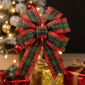 Traditional Holiday Plaid グログランリボン