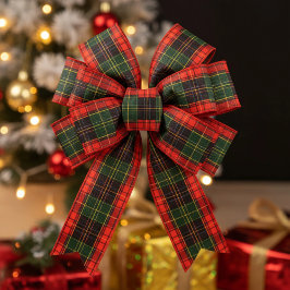 Traditional Holiday Plaid グログランリボン