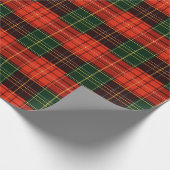 Traditional Holiday Plaid ラッピングペーパー (角)