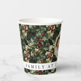 Traditional Holly 1 Photo 紙コップ
