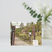 Traditional Huts, Lifou Island, New Caledonia ポストカード (スタンド正面)