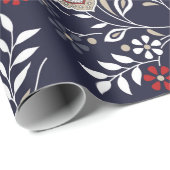 traditional Indian paisley pattern ラッピングペーパー (ロールコーナー)