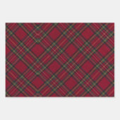 Traditional Inverness Scottish Tartan  ラッピングペーパーシート (正面3)