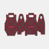 Traditional Inverness Scottish Tartan Christmas フェイバーボックス (折り畳みなし)