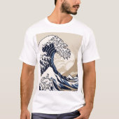 Traditional Japanese Geometric Pattern Design 0064 Tシャツ (正面)