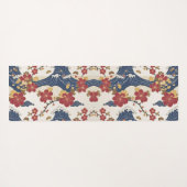 Traditional Japanese Kimono Pattern ヨガマット (裏面(横))