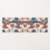 Traditional Japanese Kimono Pattern ヨガマット (正面(横))