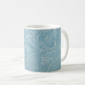 Traditional Japanese Ocean Wave Design Mugs コーヒーマグカップ (正面右)