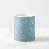 Traditional Japanese Ocean Wave Design Mugs コーヒーマグカップ (正面左)