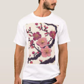 Traditional Japanese Pattern Design 0032 Tシャツ (正面)