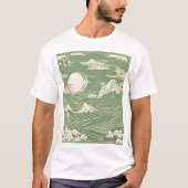 Traditional Japanese Pattern Design 0038 - Authent Tシャツ (正面)