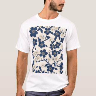 Traditional Japanese Pattern Design Modern Home De Tシャツ