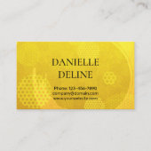 Traditional Japanese pattern Modern art gold 名刺 (正面)