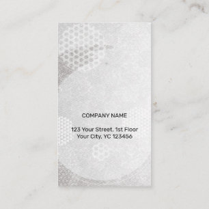 Traditional Japanese pattern Modern art silver 名刺