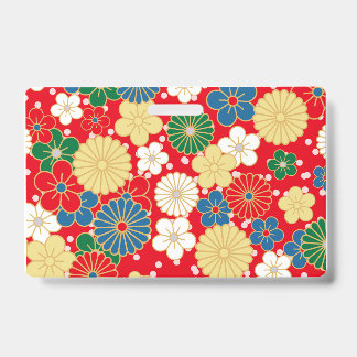 Traditional Japanese Patterns バッジ