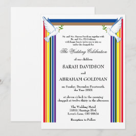 Traditional Jewish Wedding Invitations - Ark 招待状